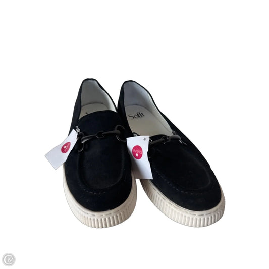Shoes Flats By Sofft In Black & White, Size: 8