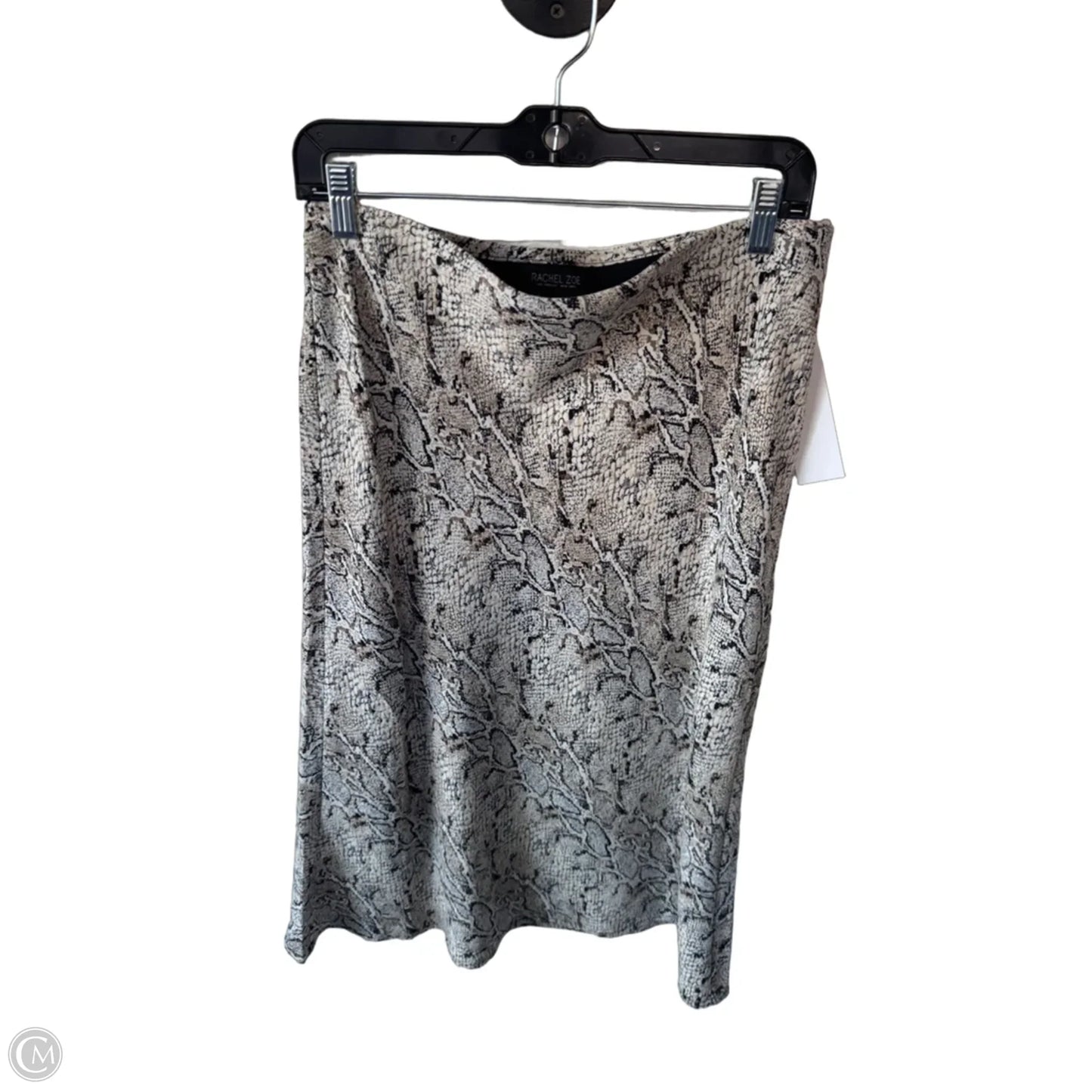 Skirt Midi By Rachel Zoe In Snakeskin Print, Size: 8