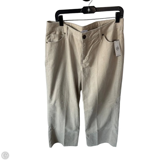 Pants Corduroy By Cabi In Tan, Size: 12