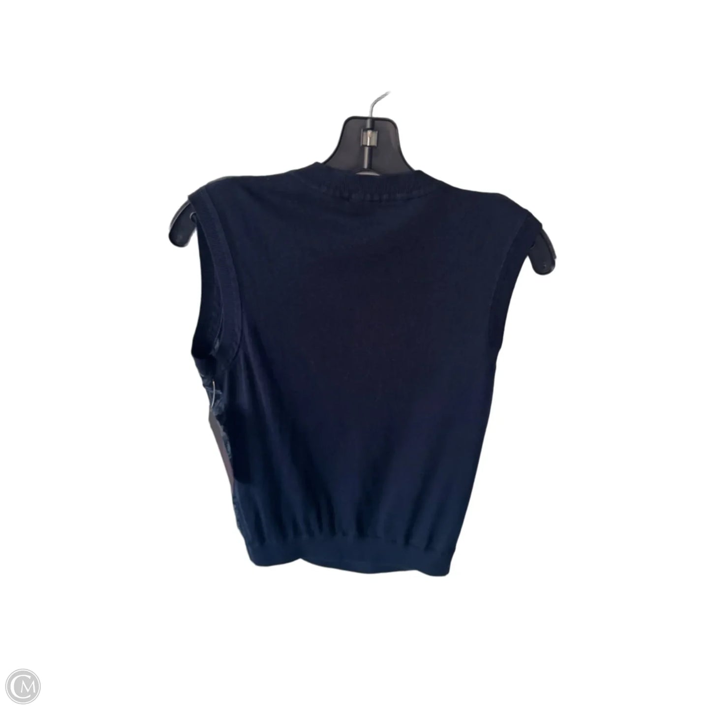 Blouse Sleeveless By Current Air In Navy, Size: Xs