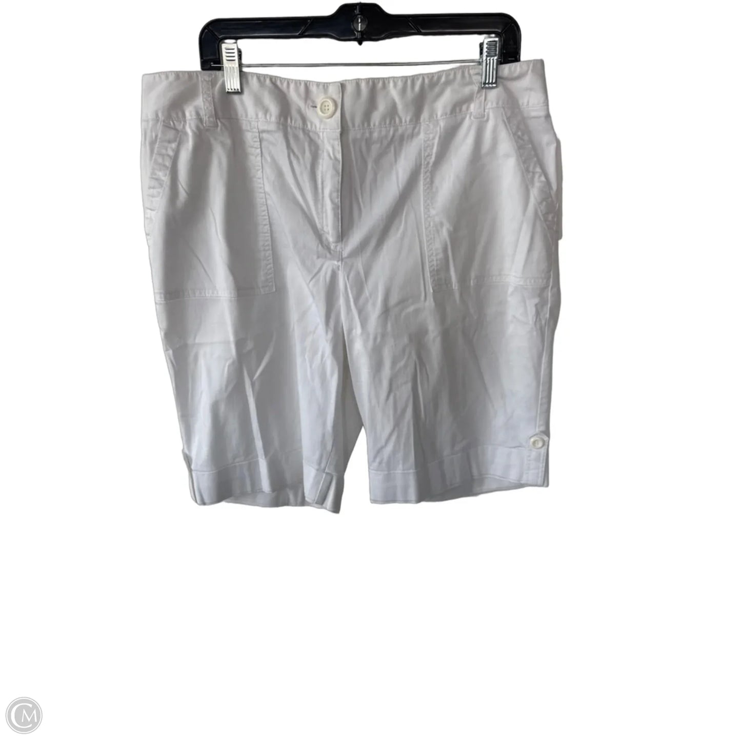 Shorts By Chicos In White, Size: 16