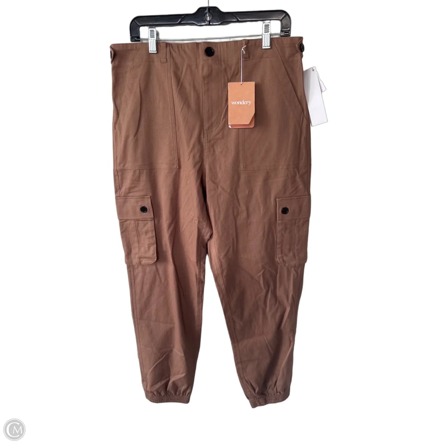 Pants Joggers By Wonderly In Brown, Size: L