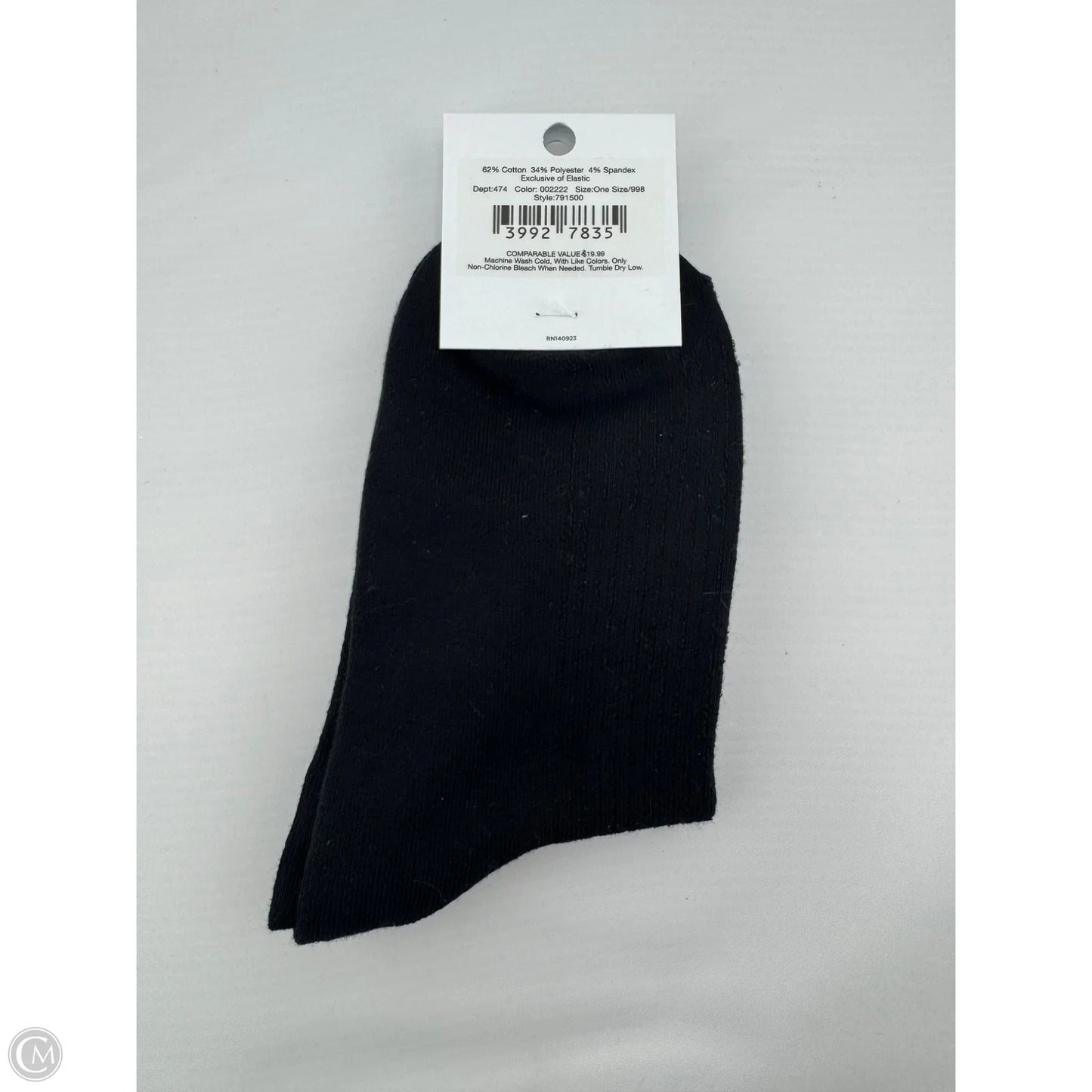 Socks By Loft In Black & White, Size: Osfm