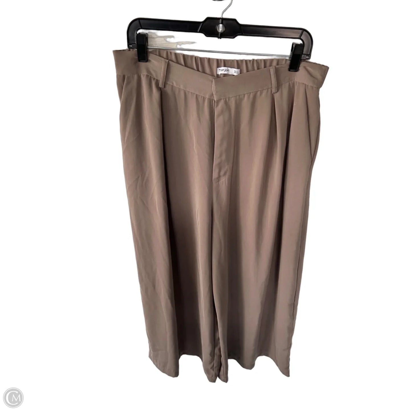 Pants Wide Leg By Clothes Mentor In Brown, Size: 16