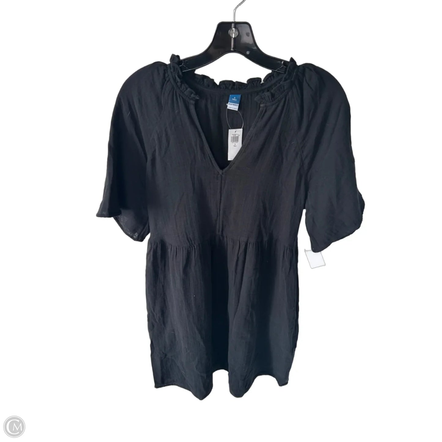 Dress Casual Midi By Old Navy In Black, Size: S