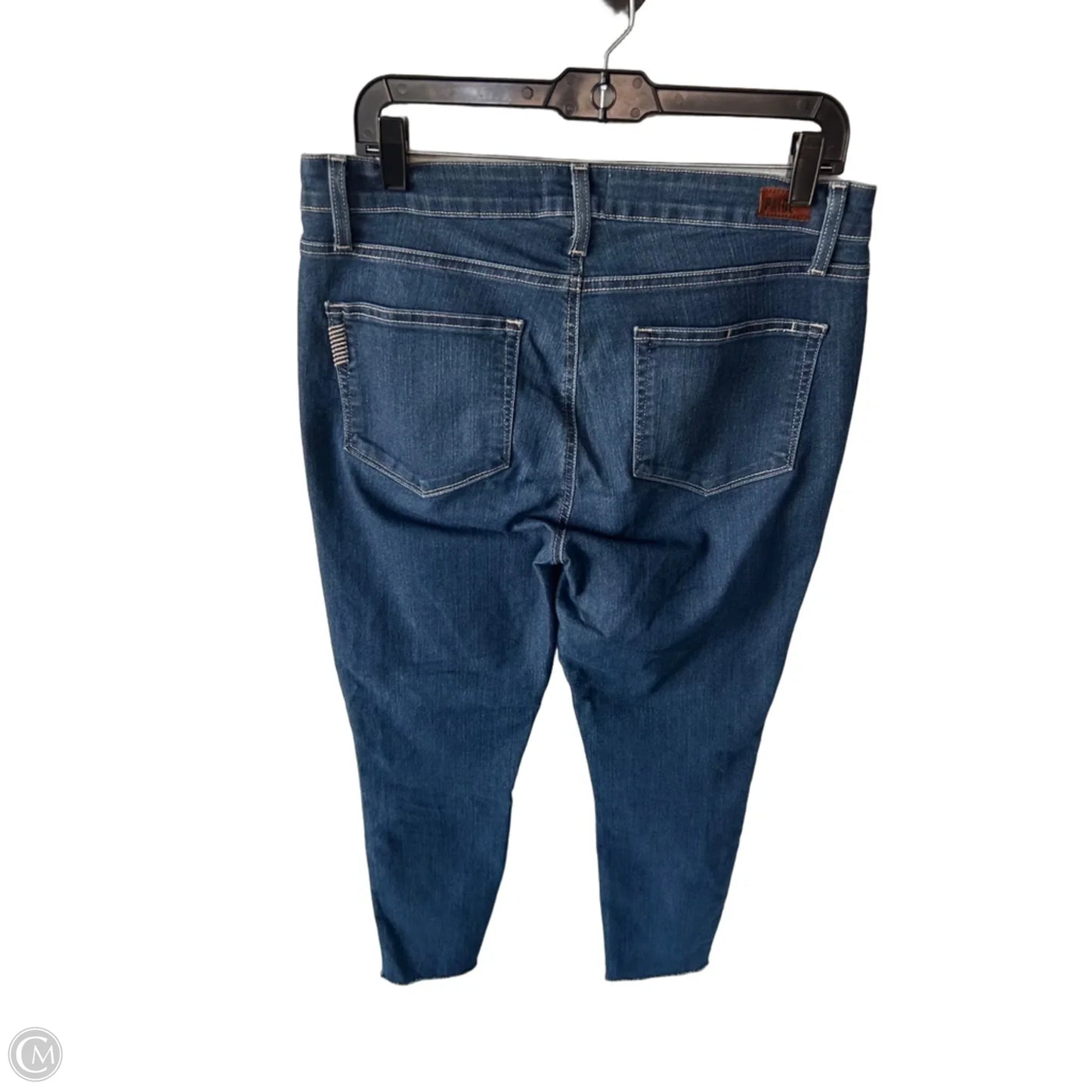 Jeans Skinny By Paige In Blue Denim, Size: 12