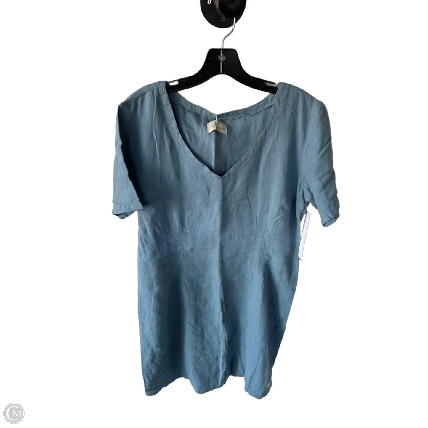 Dress Casual Midi By Clothes Mentor In Blue, Size: Xl