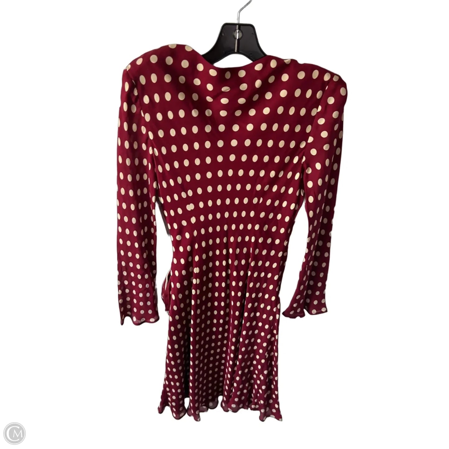 Dress Work By Donna Ricco In Red & Tan, Size: L