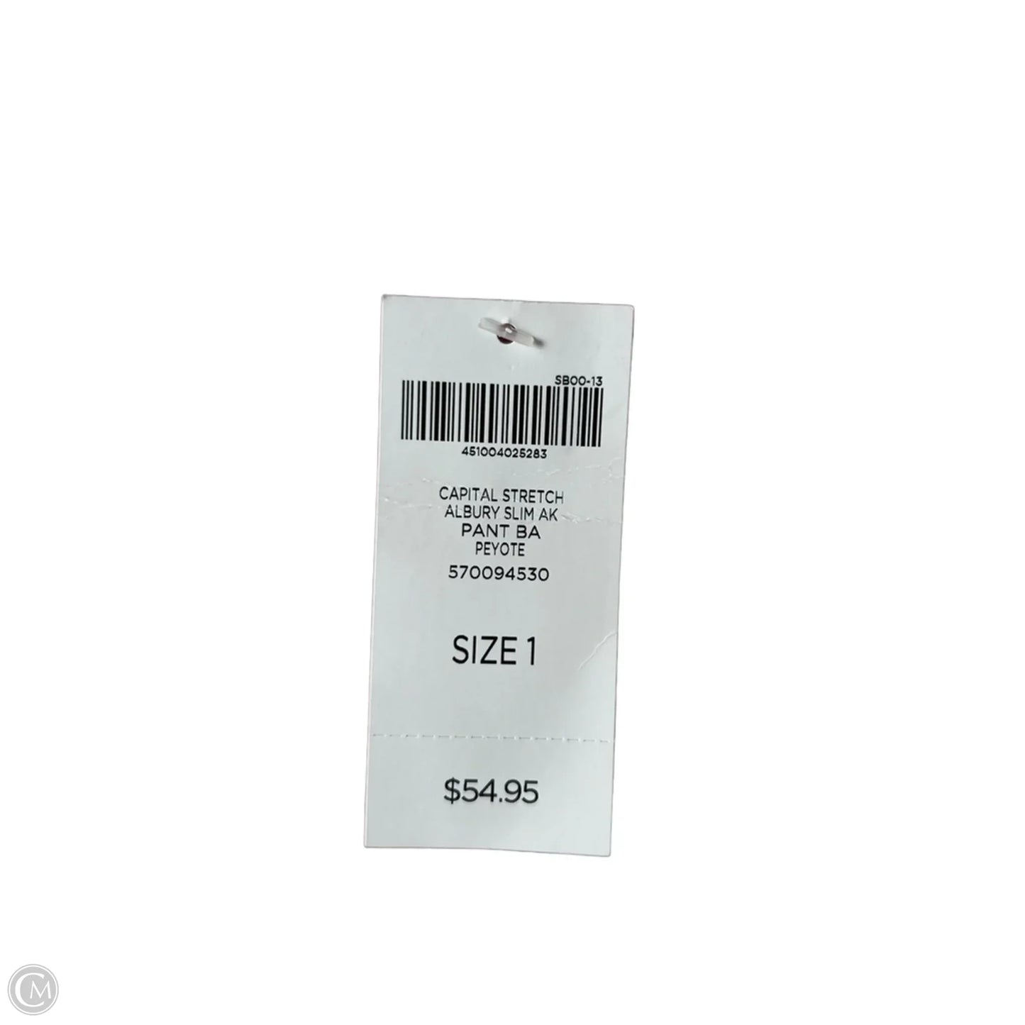 Jeans Jeggings By Chicos In Tan Denim, Size: M