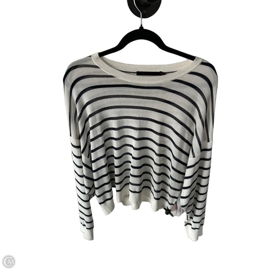 Sweater By Jenni Kayne In Blue & White, Size: M