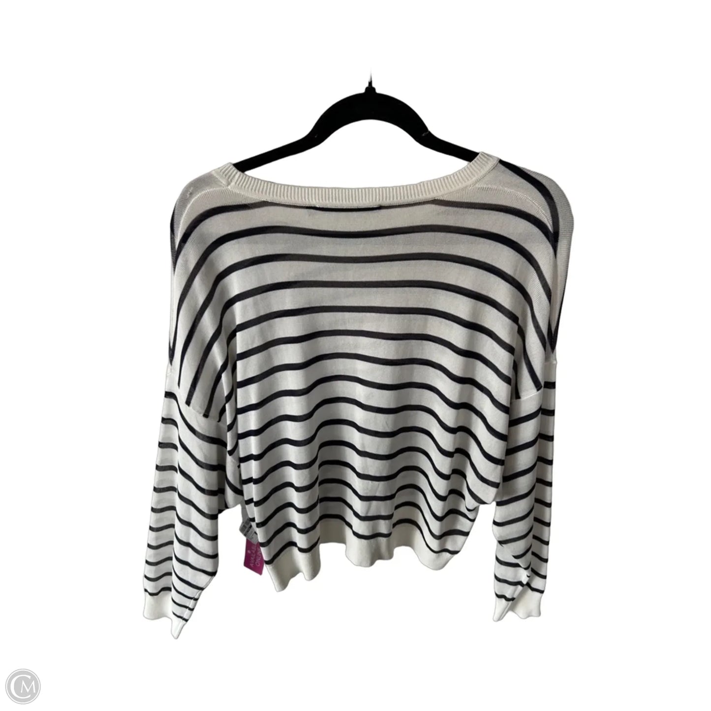 Sweater By Jenni Kayne In Blue & White, Size: M
