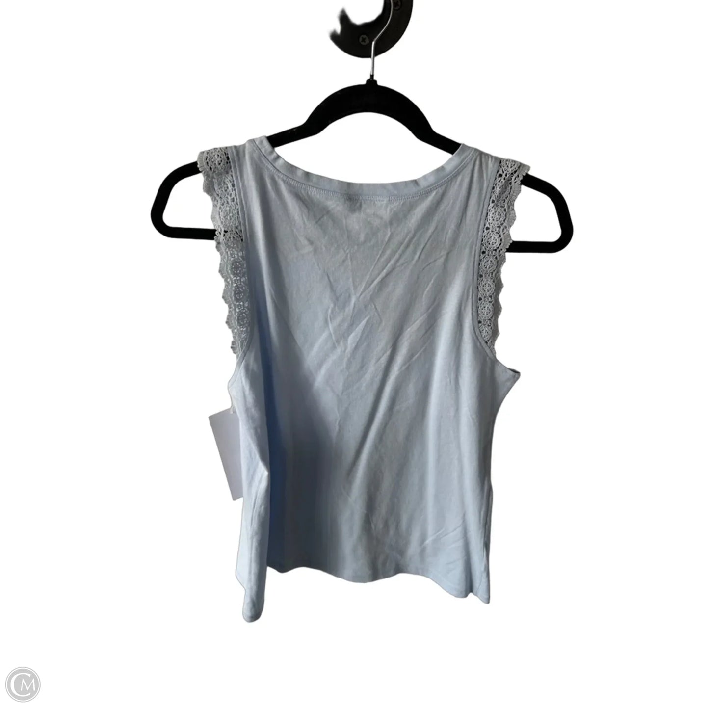 Top Sleeveless By Ann Taylor In Blue, Size: M