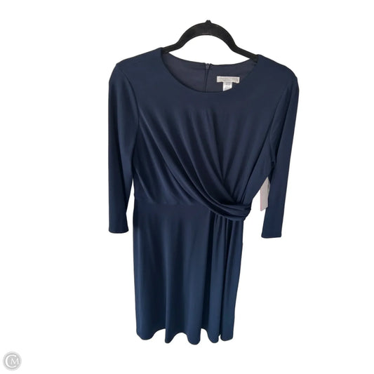Dress Party Midi By London Times In Navy, Size: Mp