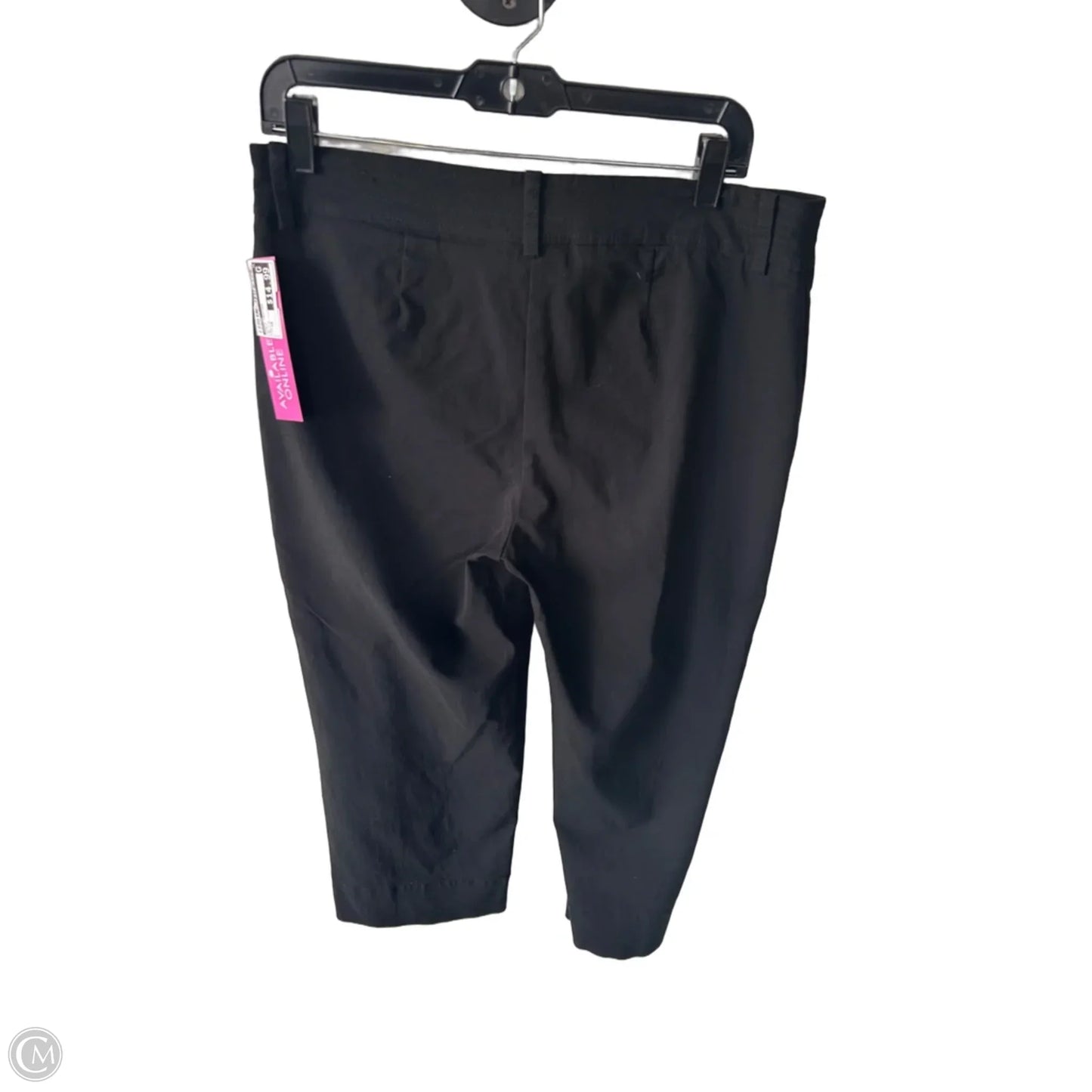 Pants Cropped By Chicos In Black, Size: 10