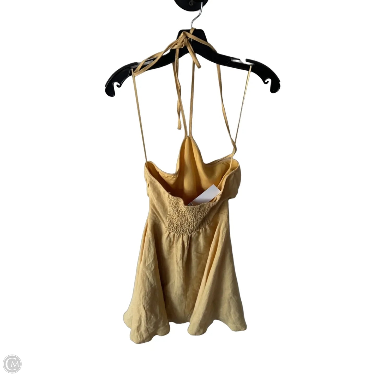 Dress Party Short By Clothes Mentor In Gold, Size: Xs