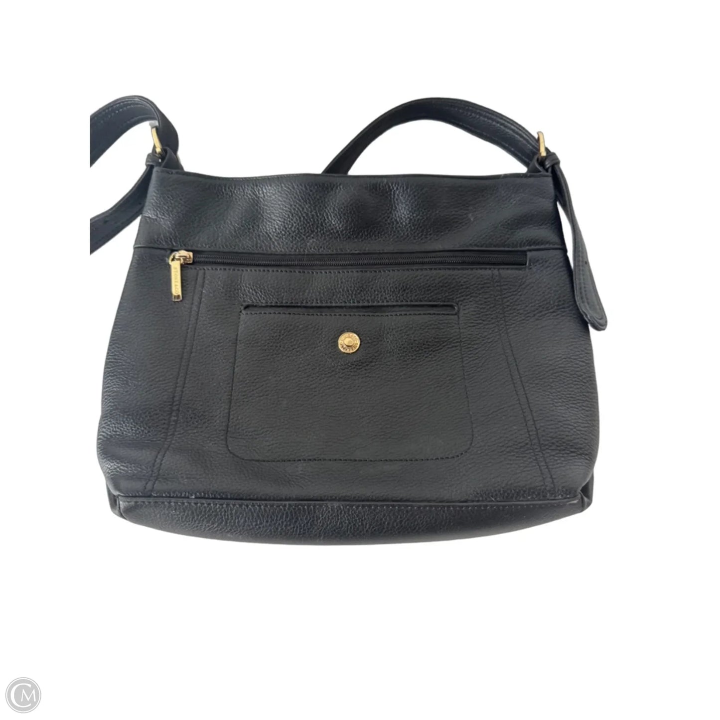 Handbag Leather By Clothes Mentor, Size: Large
