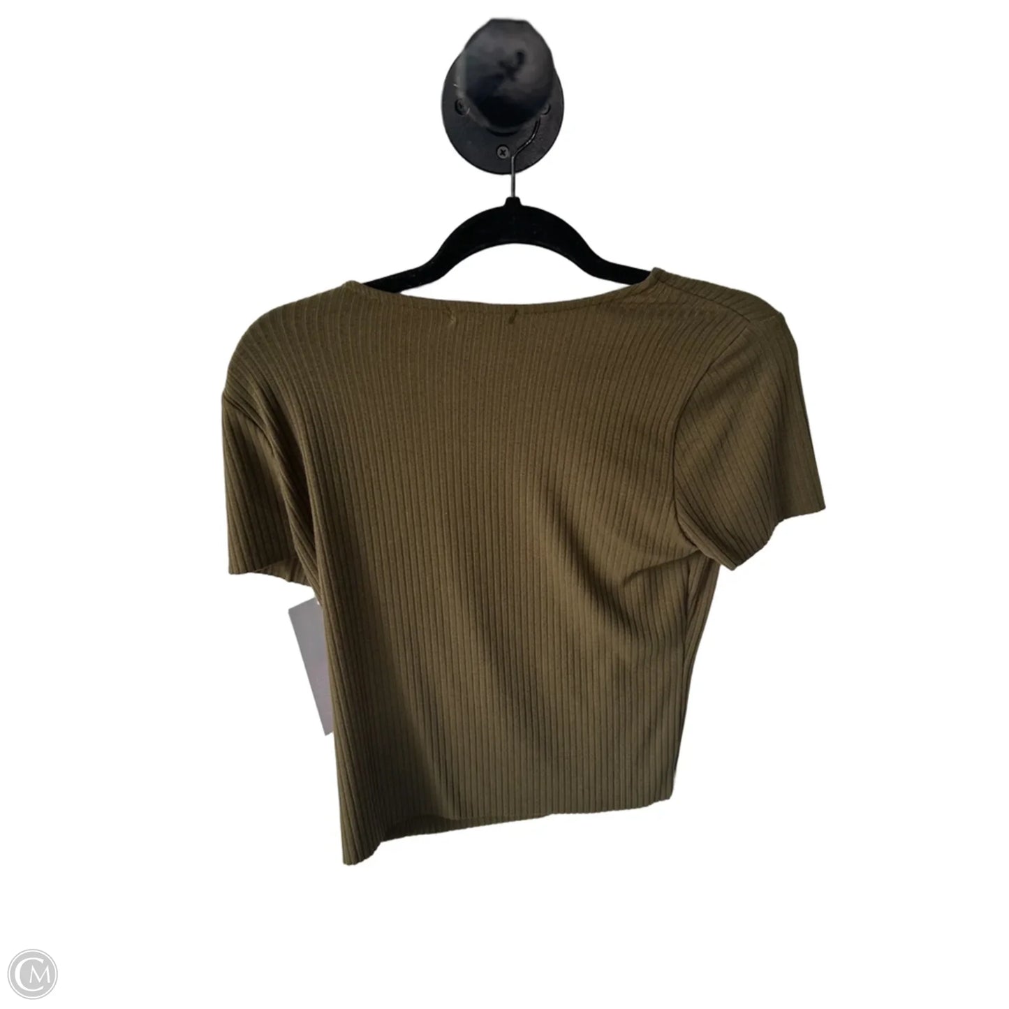 Top Short Sleeve By Gb In Green, Size: M