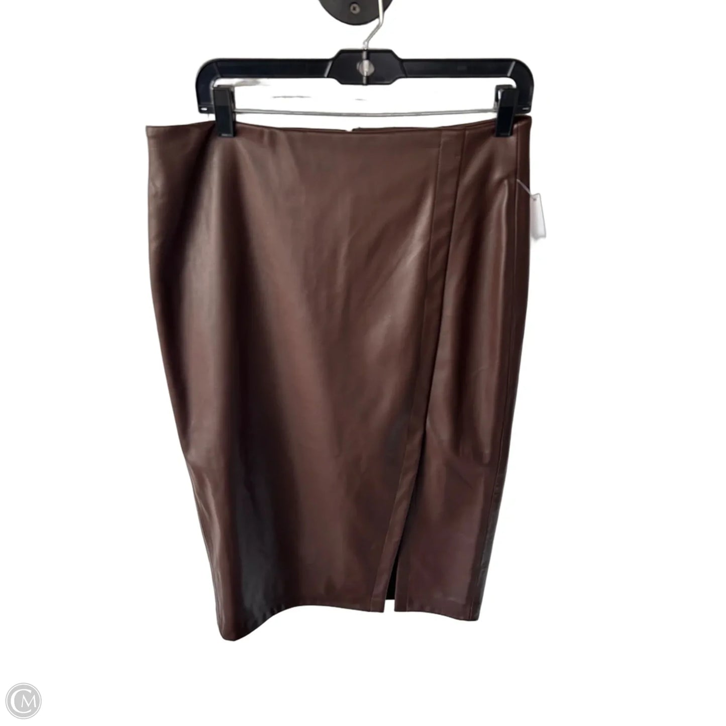 Skirt Midi By Nine West In Brown, Size: 12