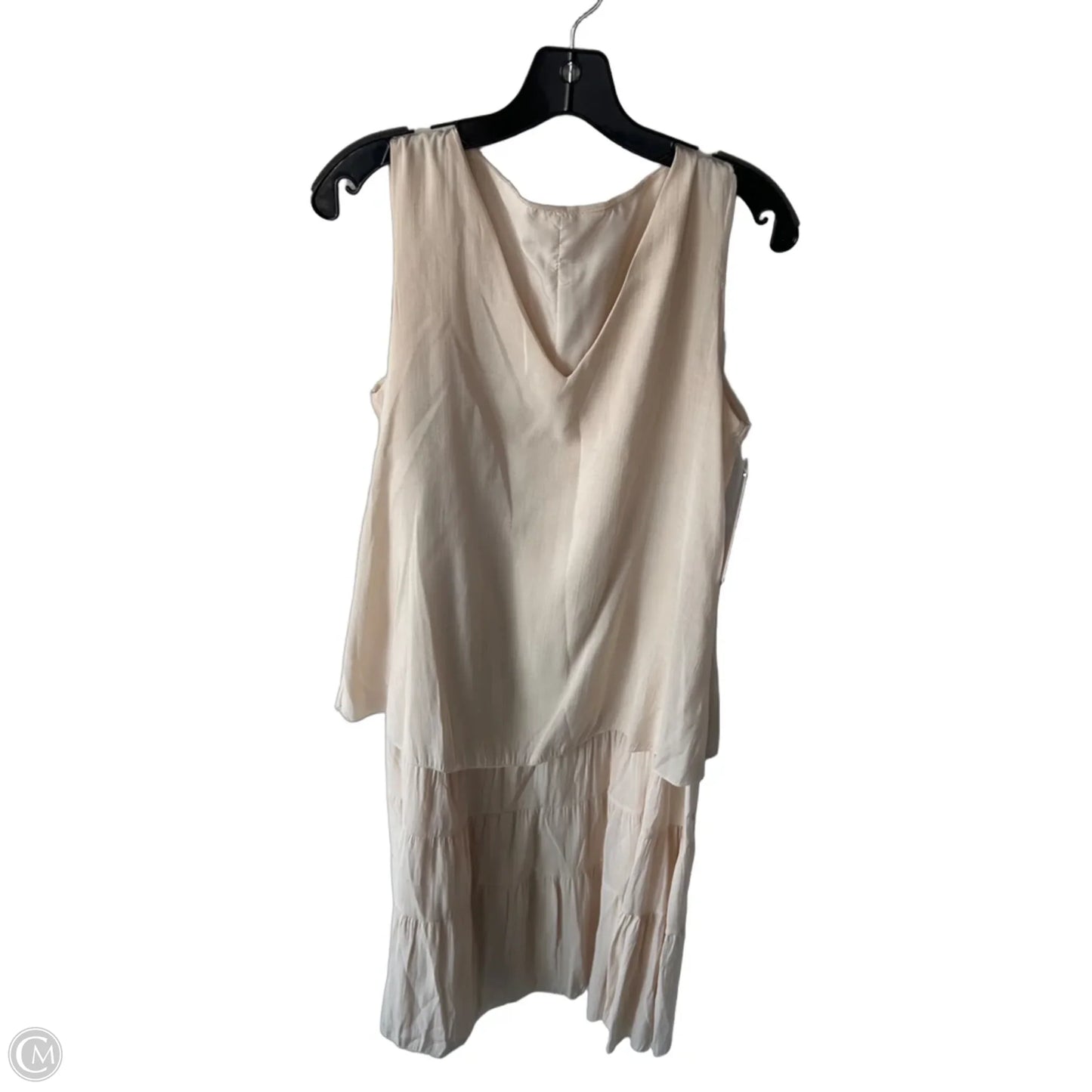 Dress Party Long By Cme In Tan, Size: L