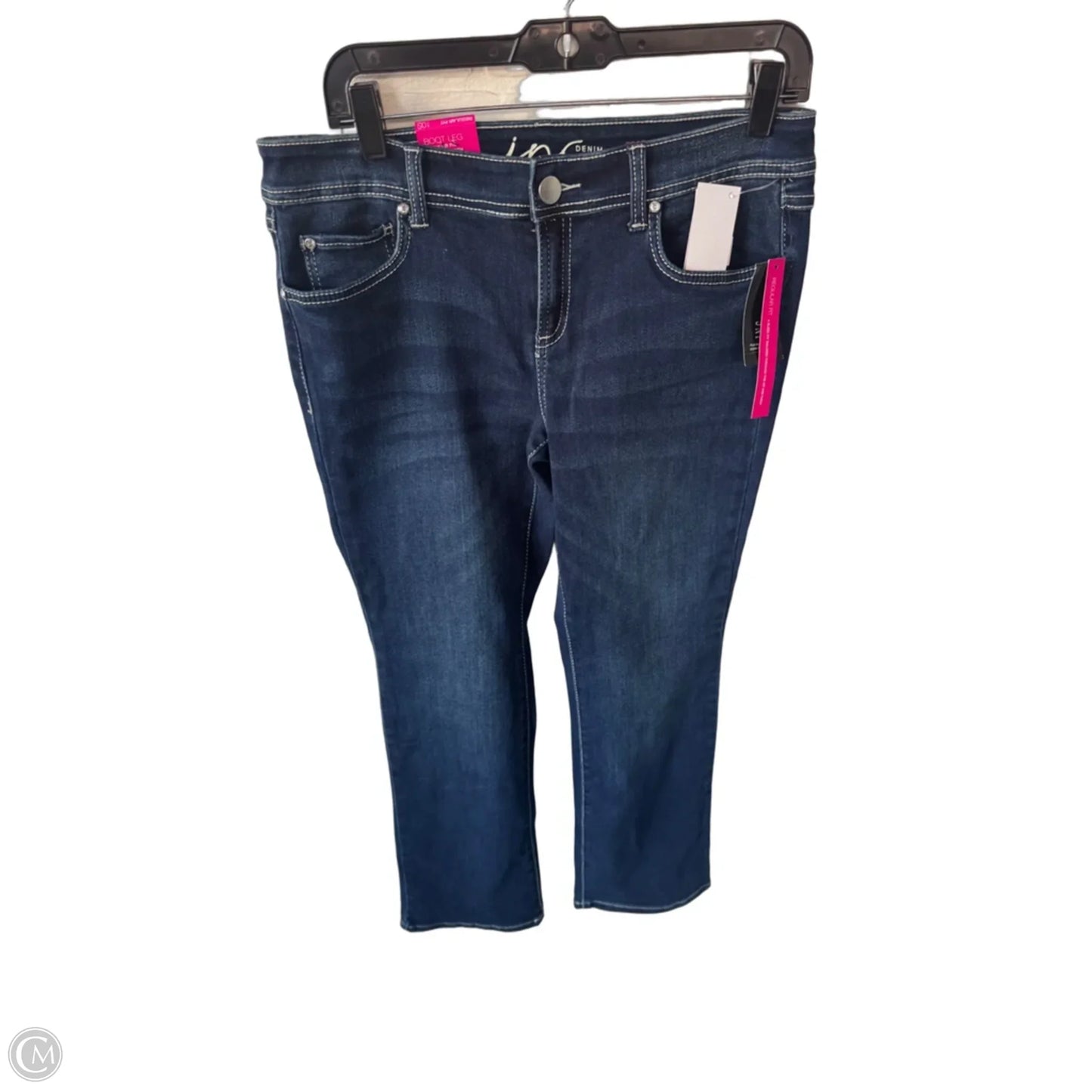 Jeans Boot Cut By Inclinations In Blue Denim, Size: 10p