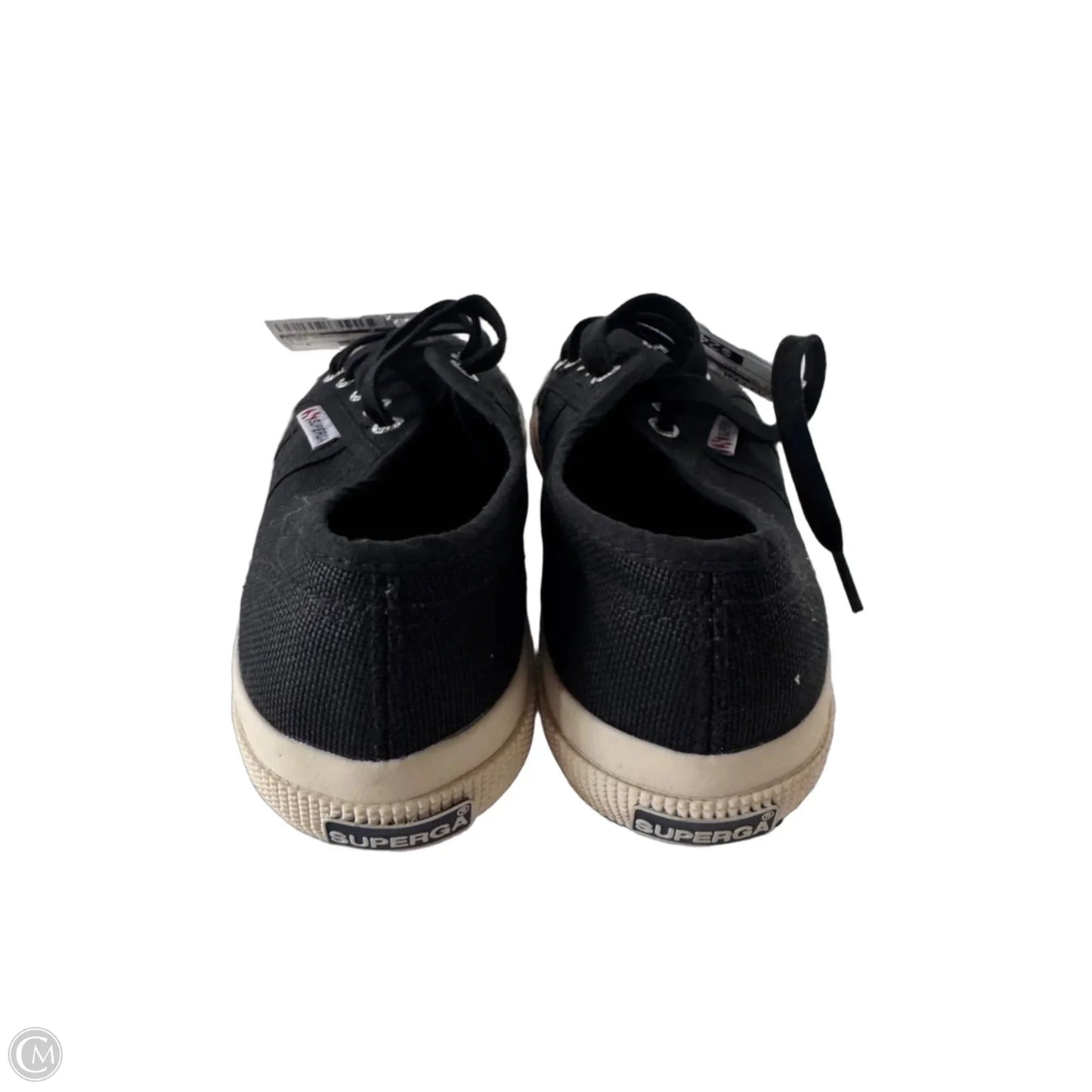 Shoes Sneakers By Superga In Black, Size: 6