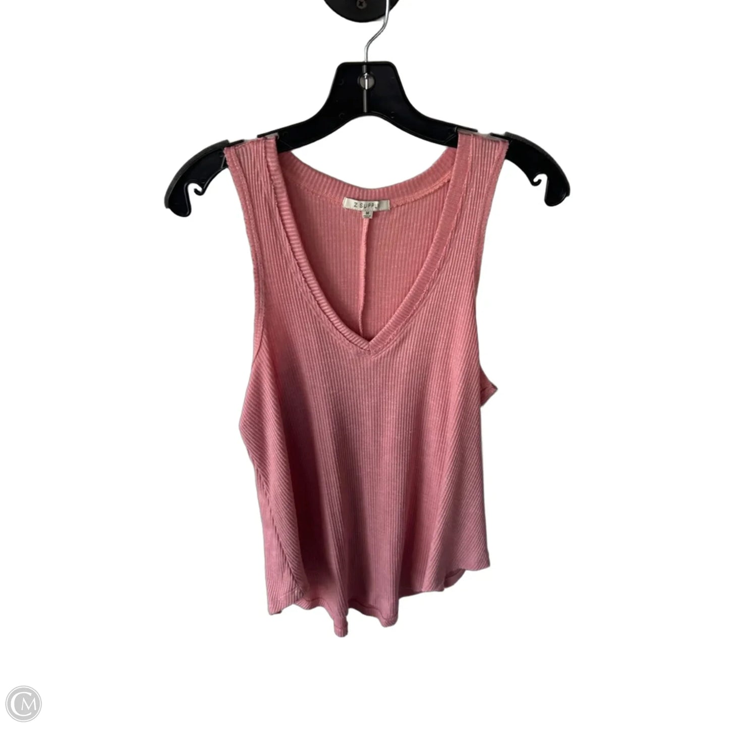 Top Sleeveless Basic By Z Supply In Pink, Size: M