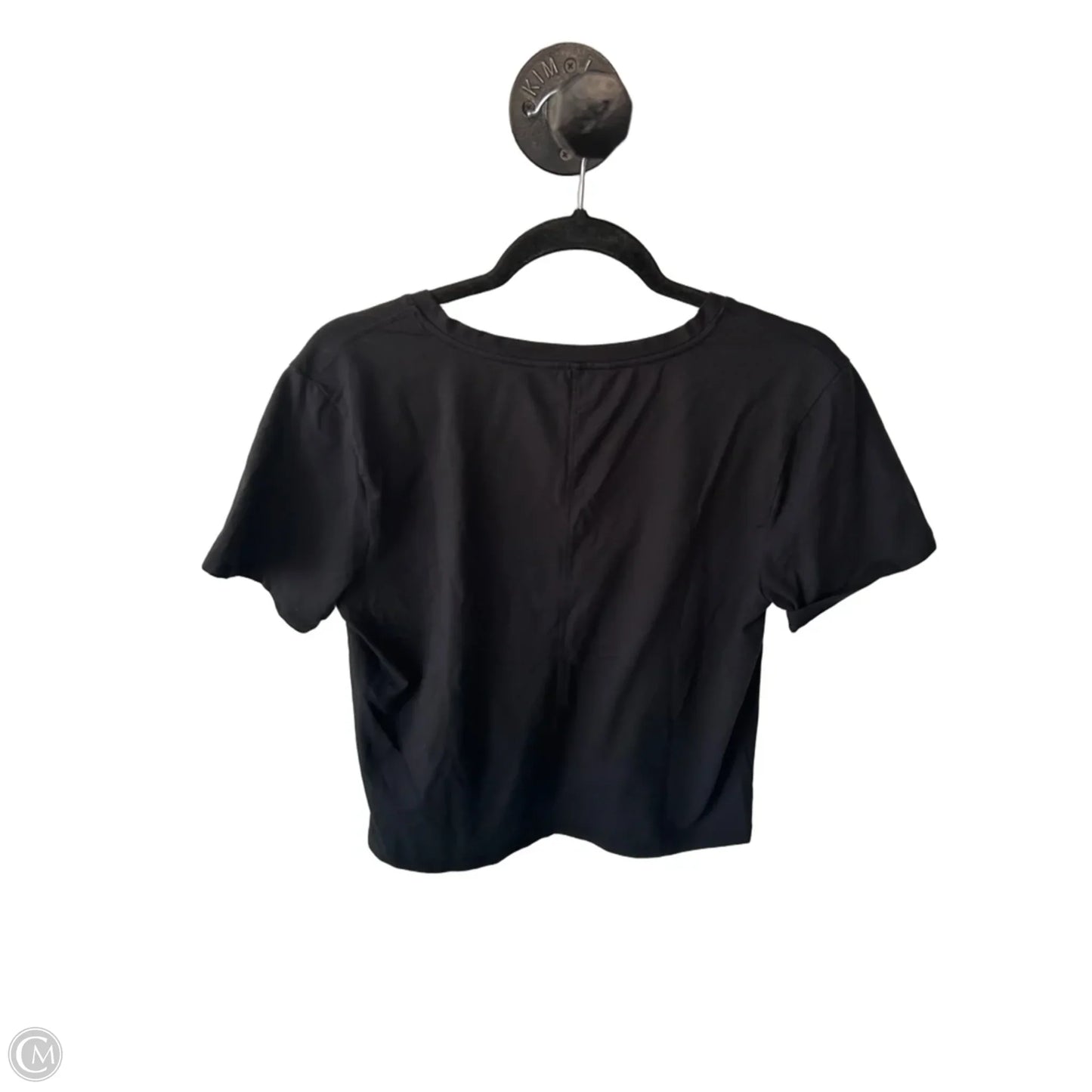 Top Short Sleeve Basic By Athleta In Black, Size: S