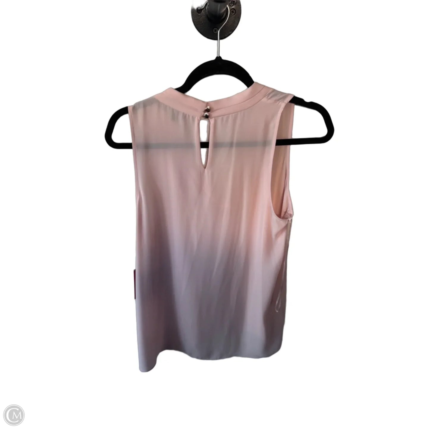 Blouse Sleeveless By Vince Camuto In Pink, Size: Mp