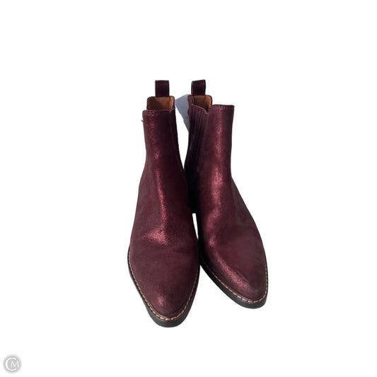 Boots Designer By Coach In Red, Size: 6