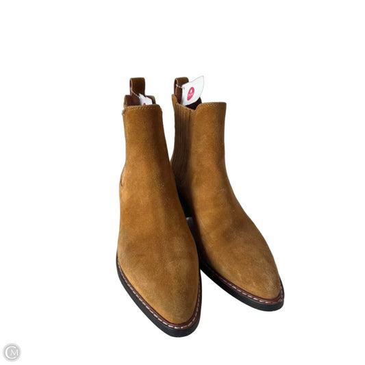 Boots Designer By Coach In Tan, Size: 6