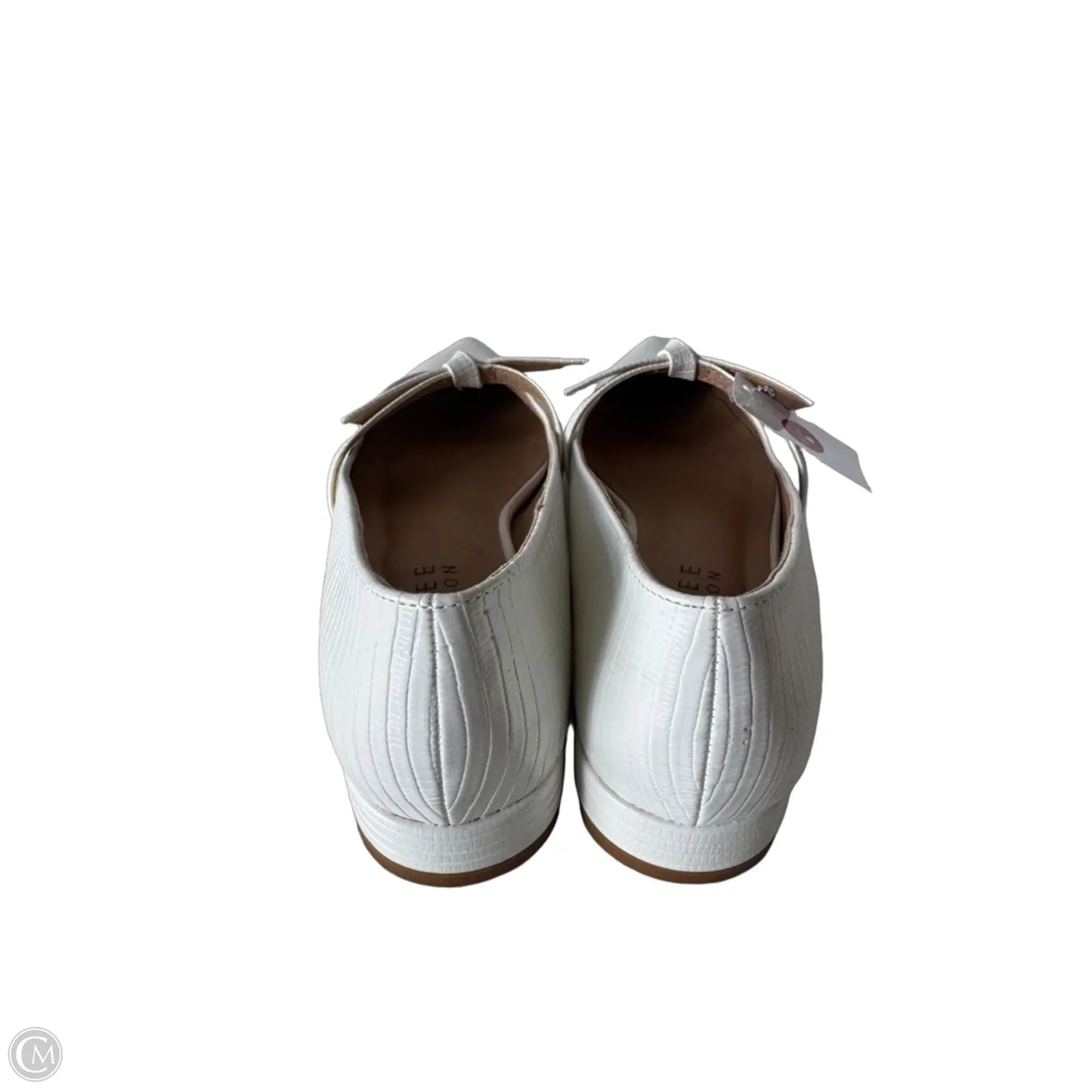 Shoes Flats By Journee In White, Size: 8.5
