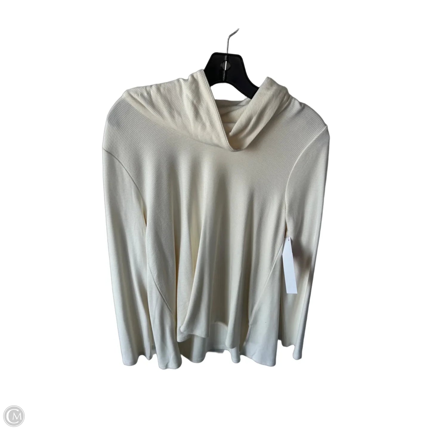 Top Long Sleeve By J. Jill In Cream, Size: S