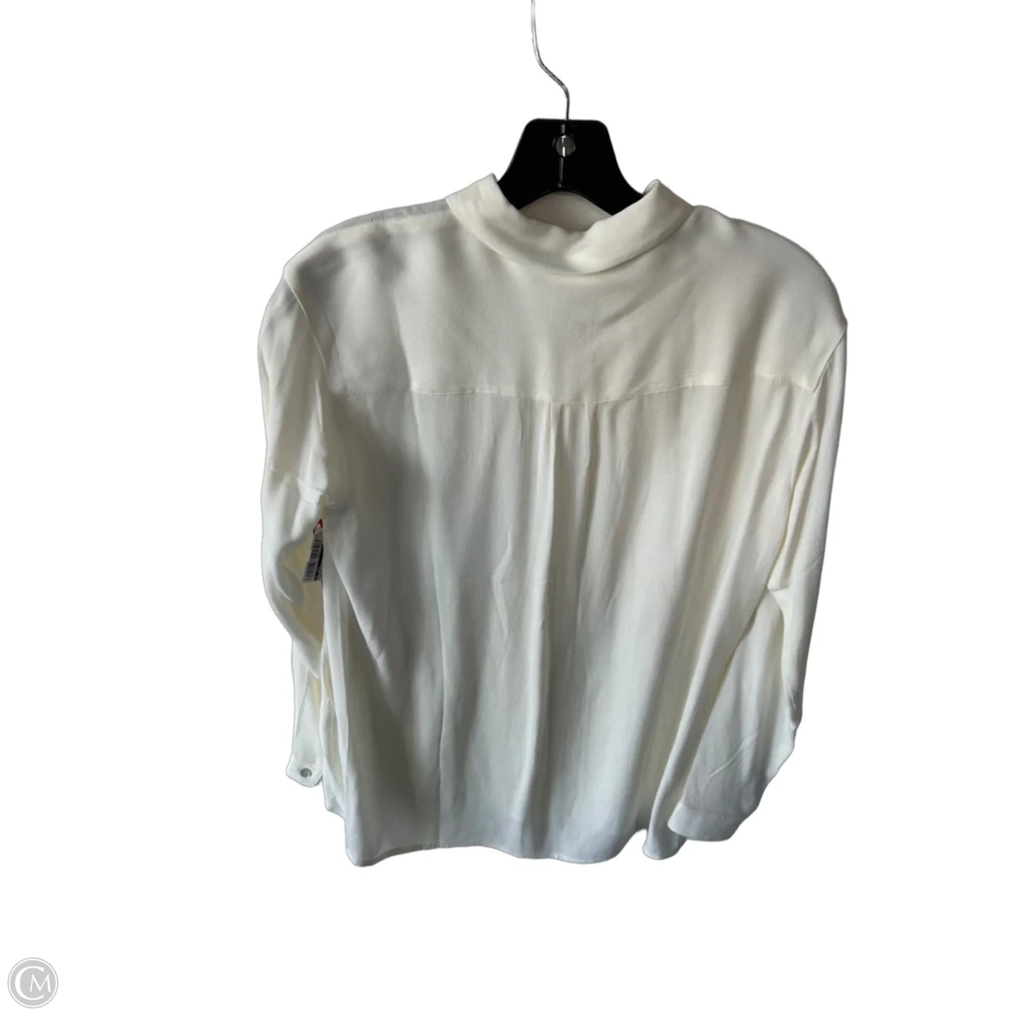 Blouse Long Sleeve By J. Jill In Cream, Size: Xs