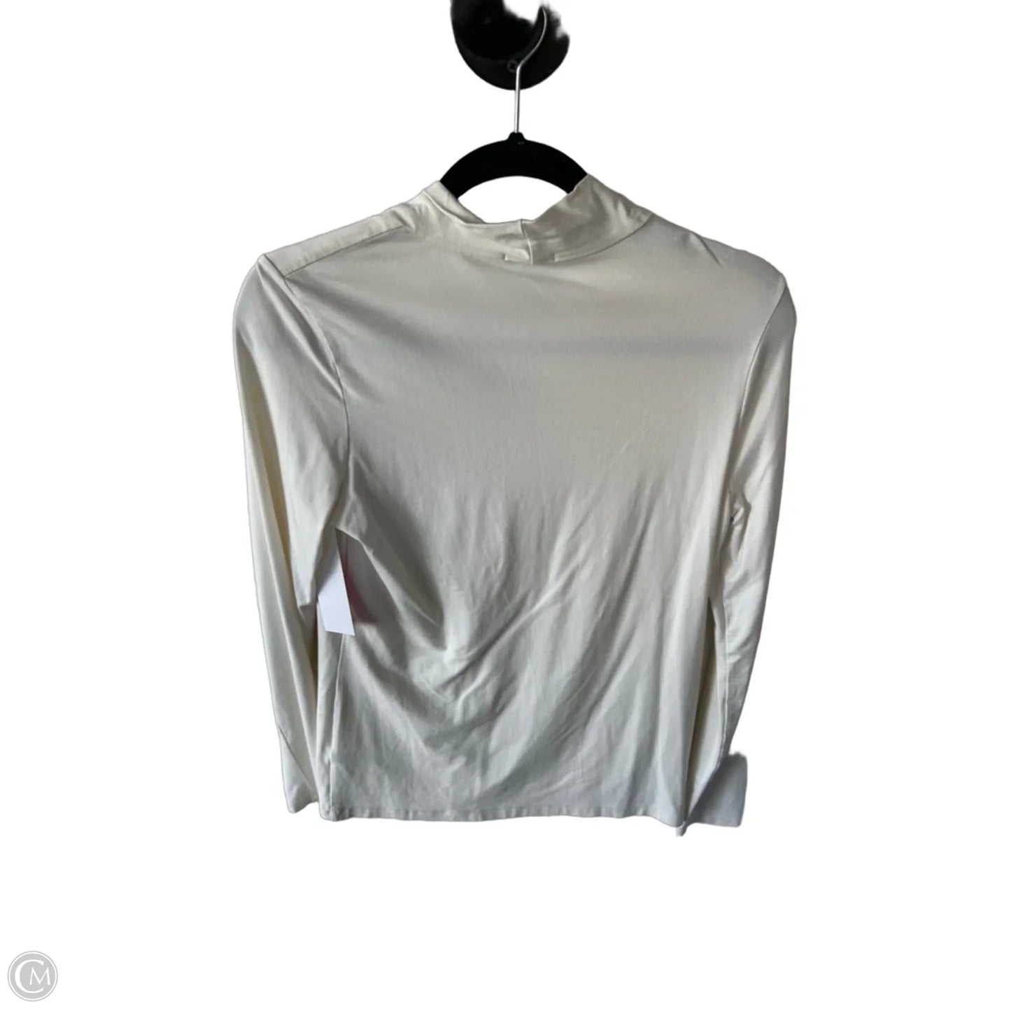 Top Long Sleeve By Talbots In Cream, Size: S