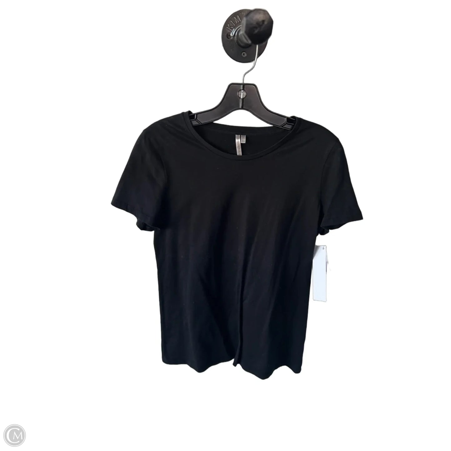 Top Short Sleeve Basic By Banana Republic In Black, Size: S
