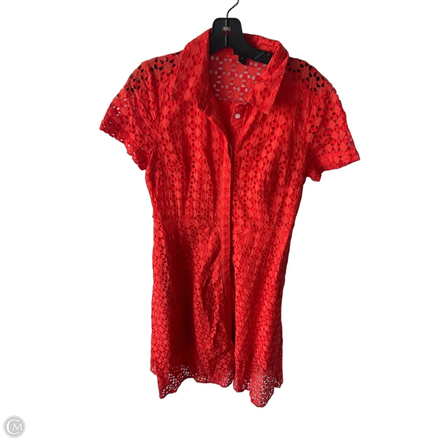 Dress Work By Ann Taylor In Orange, Size: M