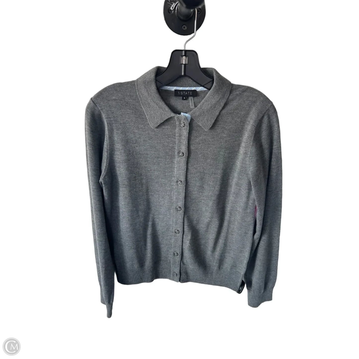 Sweater Cardigan By 1.state In Grey, Size: S