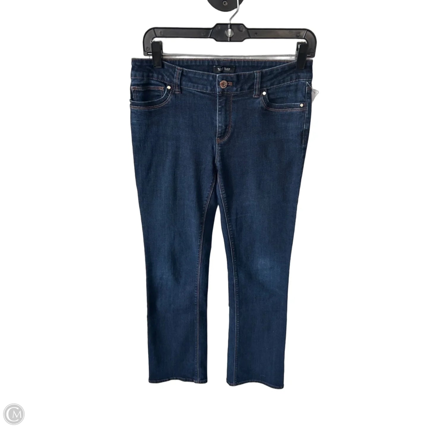 Jeans Boot Cut By White House Black Market In Blue Denim, Size: 6