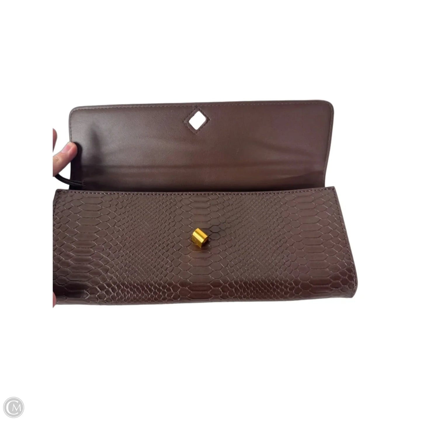 Clutch Leather By Cmc, Size: Large