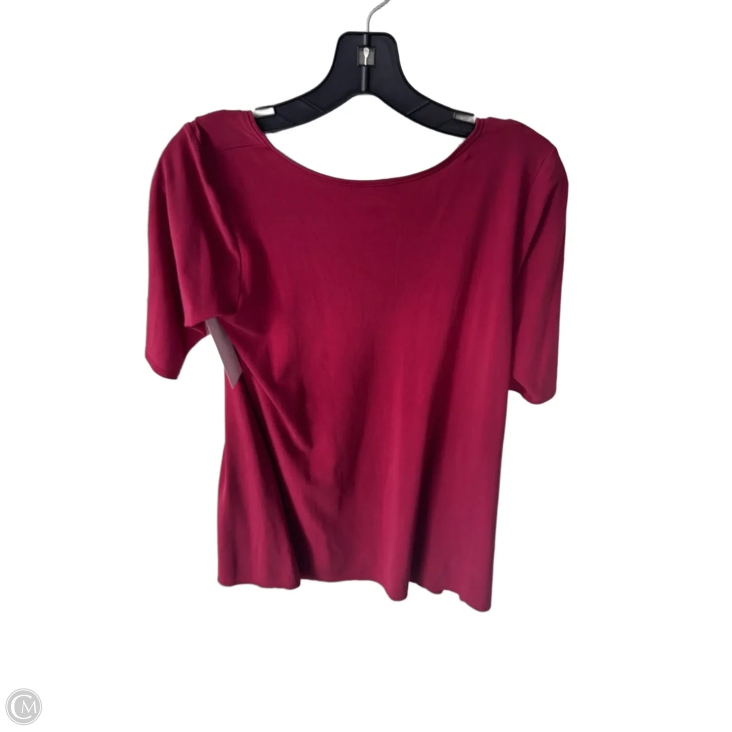 Tunic Short Sleeve By Eileen Fisher In Red, Size: S