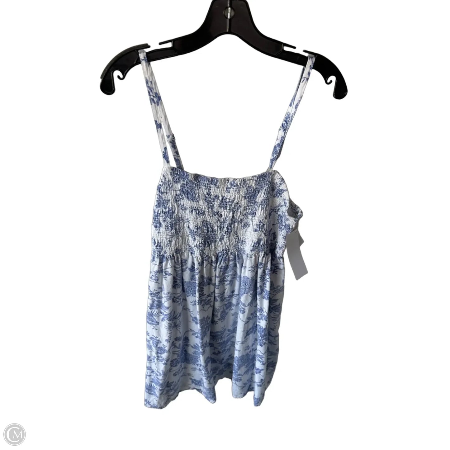 Dress Casual Short By Universal Thread In Blue & White, Size: L