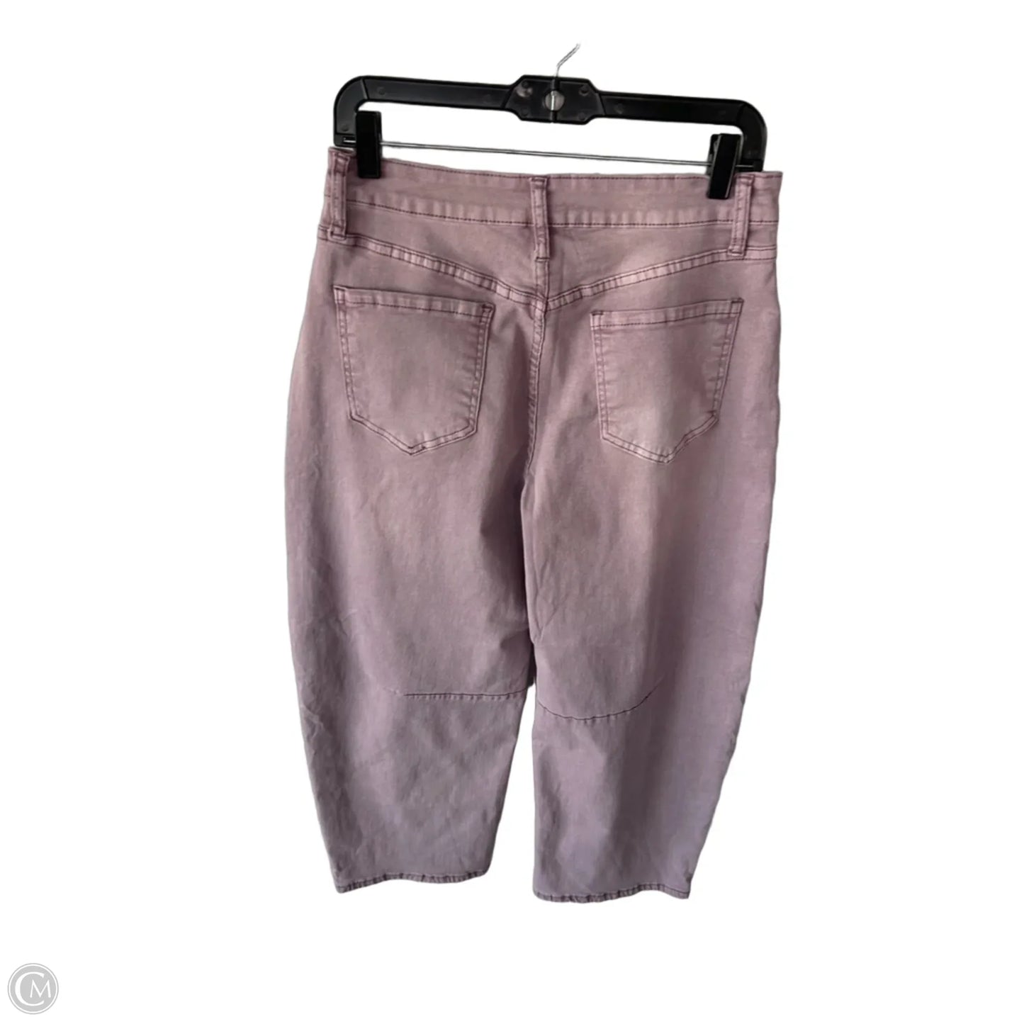 Jeans Straight By Cme In Purple Denim, Size: 8