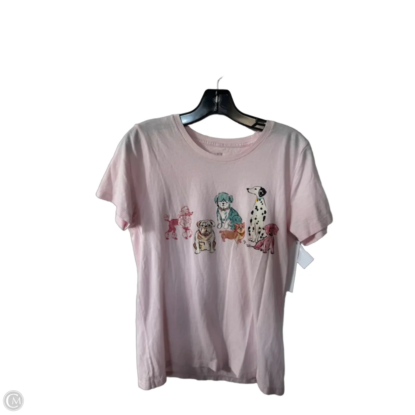 Top Short Sleeve Basic By J. Crew In Pink, Size: M