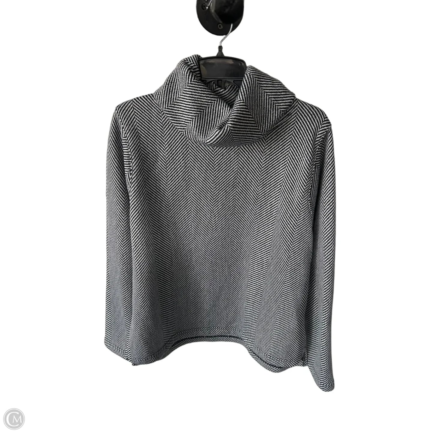 Sweater By J. Crew In Black & White, Size: Xxl