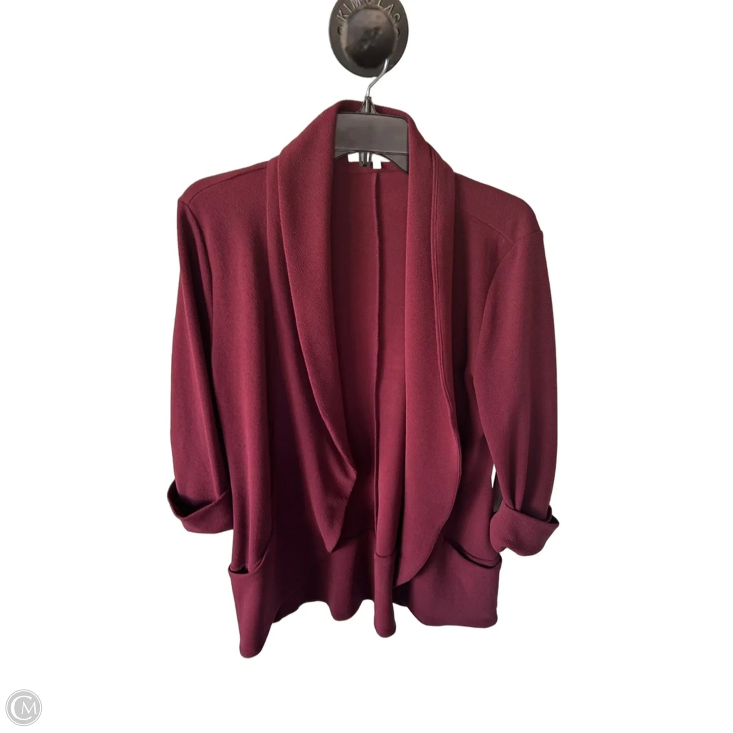 Cardigan By Cmc In Maroon, Size: L