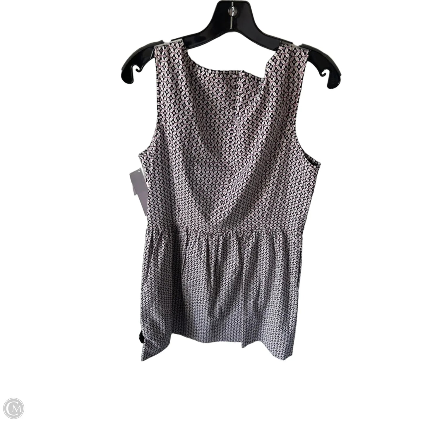 Dress Work By Brooks Brothers In Purple & White, Size: L