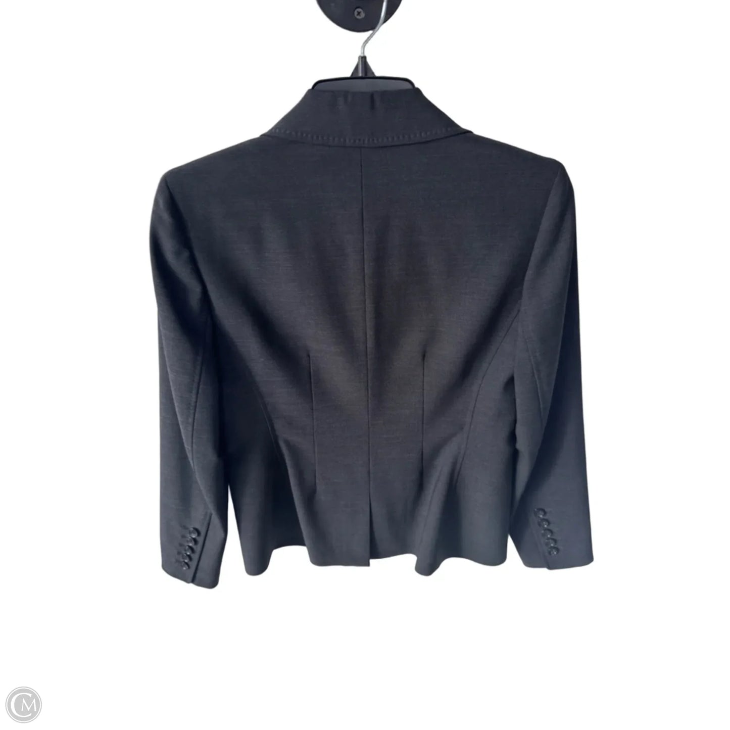 Blazer By Ann Taylor In Grey, Size: Xsp