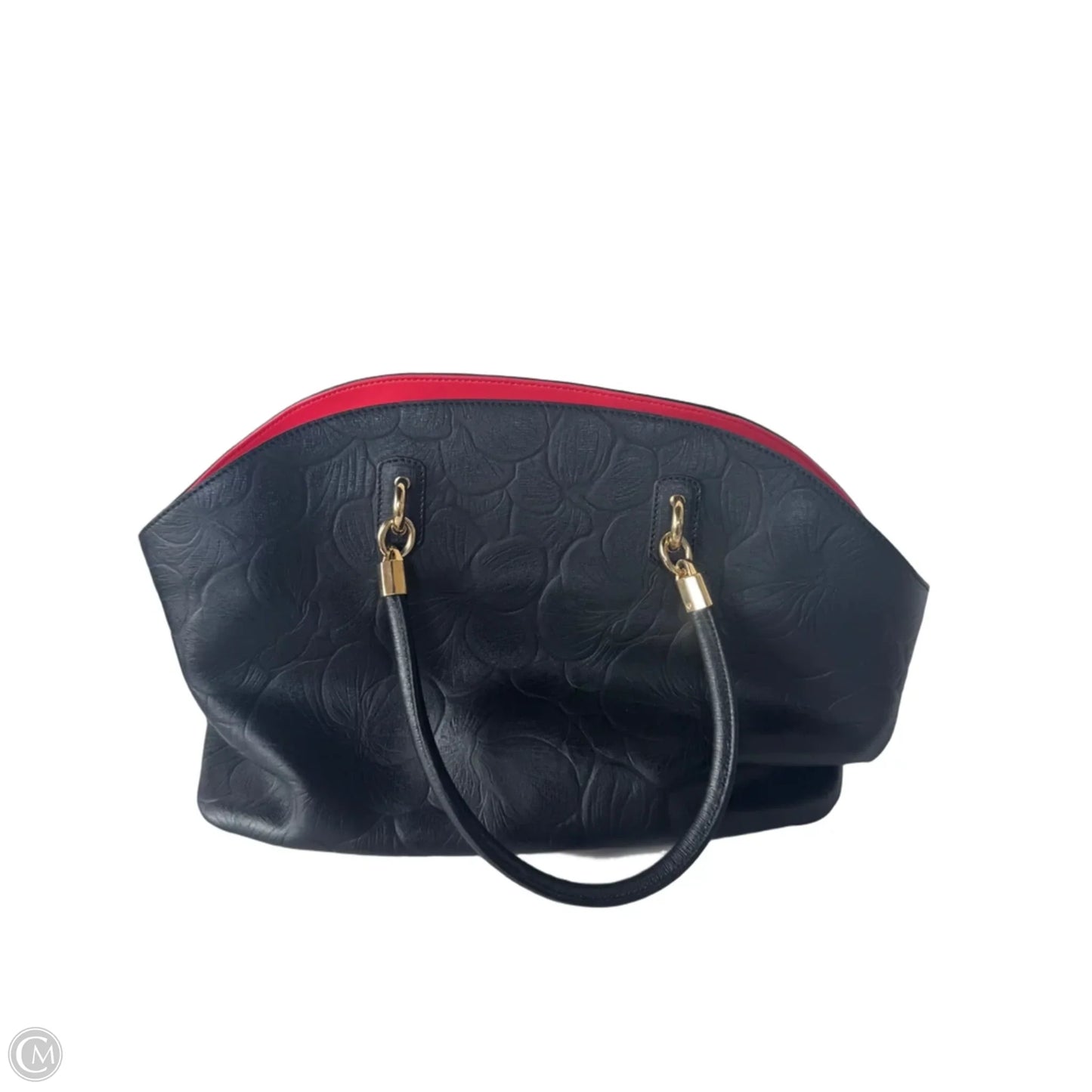 Handbag Leather By Cma, Size: Large
