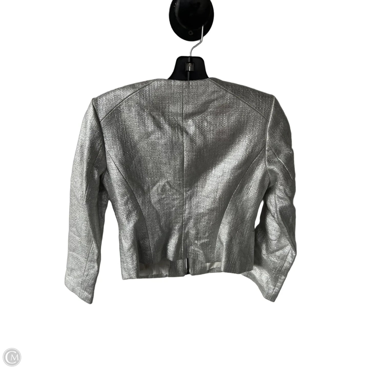 Blazer By White House Black Market In Silver, Size: Xsp