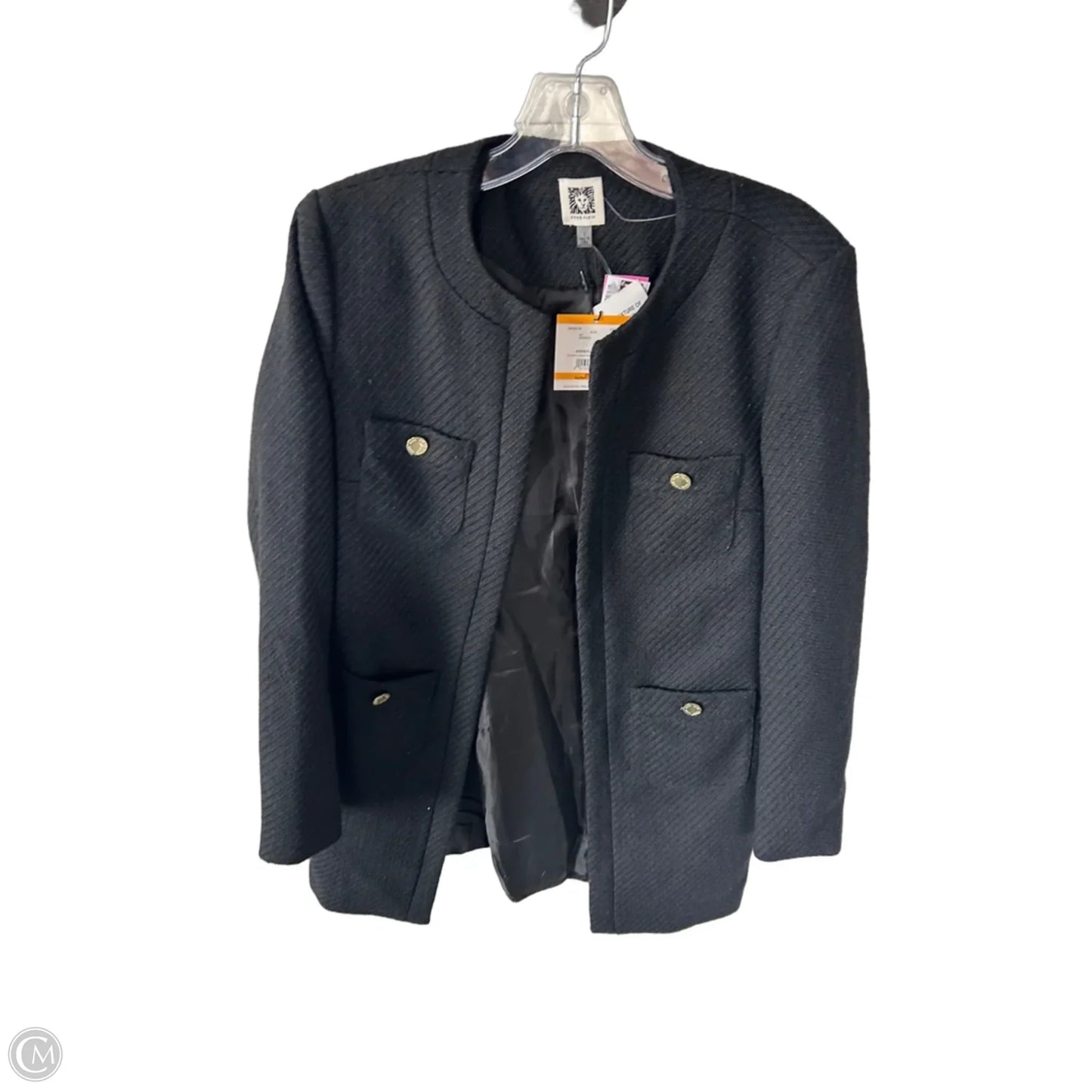 Blazer By Anne Klein In Black, Size: S